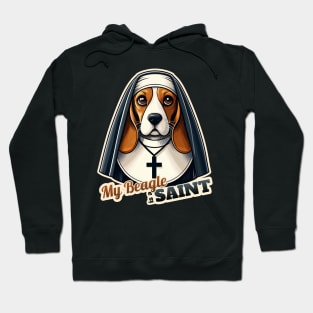 Beagle nun Hoodie